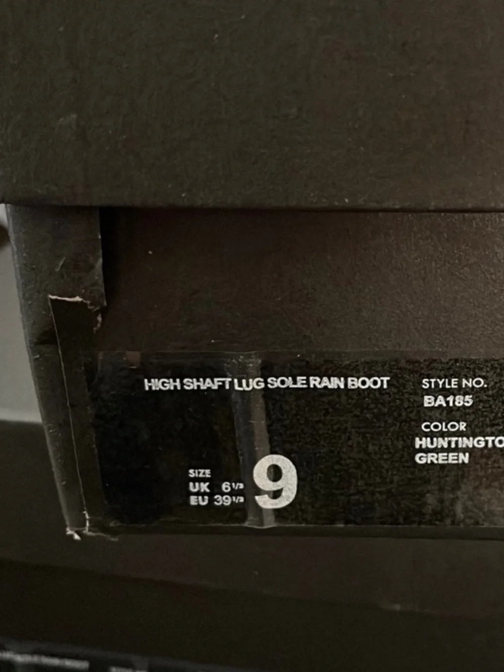J.Crew Tall Lug-Sole Rain Boots BA185 - Picture 9 of 9